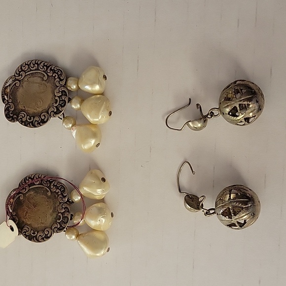 Lot of vintage sterling jewelry - Picture 6 of 6